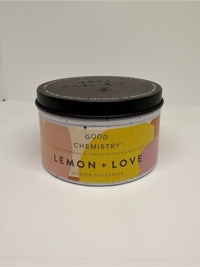 Good Chemistry Lemon + Love Scented Soy Candle
